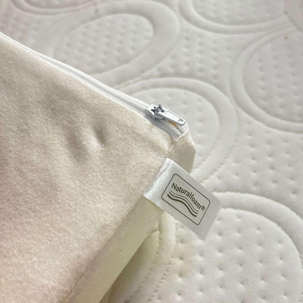 Funda de jersey algodón crudo de la Almohada Slim